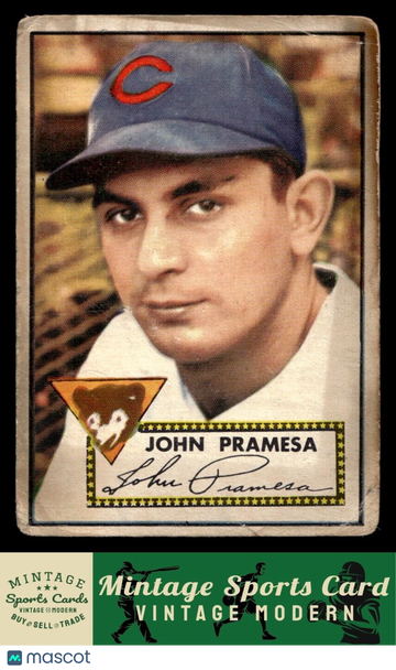 1952 Topps John Pramesa #105