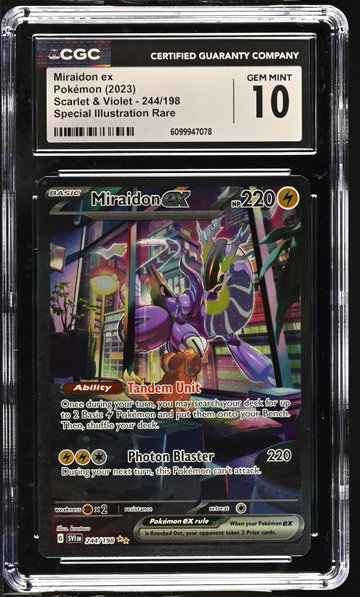 2023 Pokemon Scarlet & Violet # Miraidon ex Special Illustration Rare CGC 10