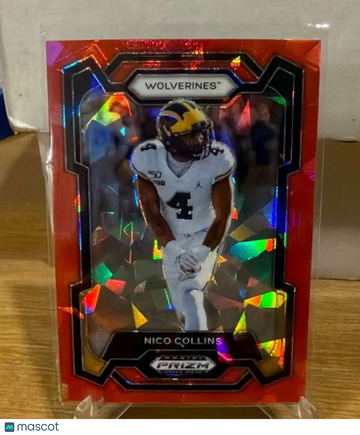 2024 Panini Prizm Draft Picks - Ruby Wave Nico Collins #51