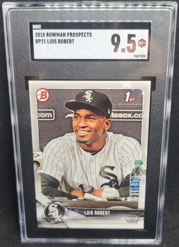2018 Bowman Prospects Luis Robert #BP21 SGC 9.5
