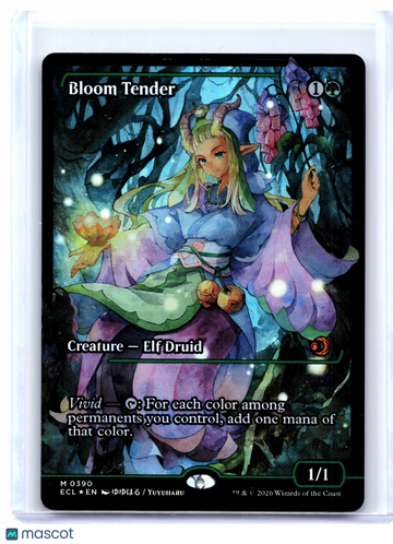Lorwyn Eclipsed Bloom Tender (Showcase) Foil Mythic #0390