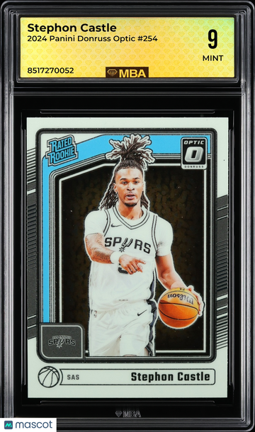 2024 Panini Donruss Optic Stephon Castle #254 MBA 9