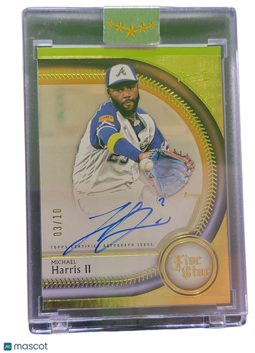 2024 Topps Five Star Michael Harris II #FSA-MHA Gold /10