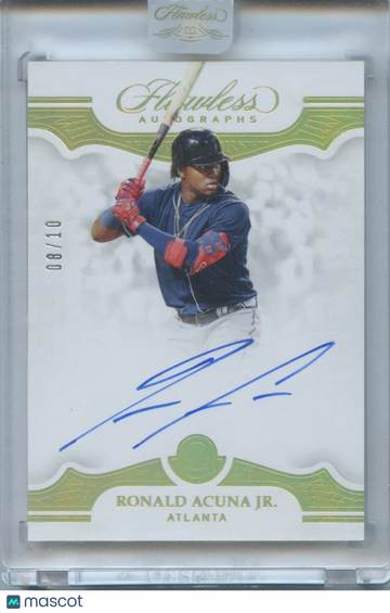 2019 Panini Flawless Ronald Acuña Jr. Panini Authentic