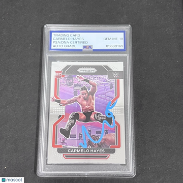 2022 Panini Carmelo Hayes #162 Prizm PSA 10