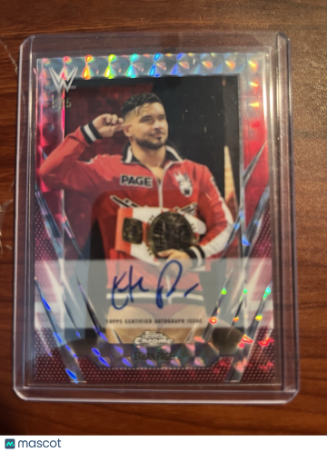 2026 Topps Chrome WWE Ethan Page Red Parallel/Variety Topps