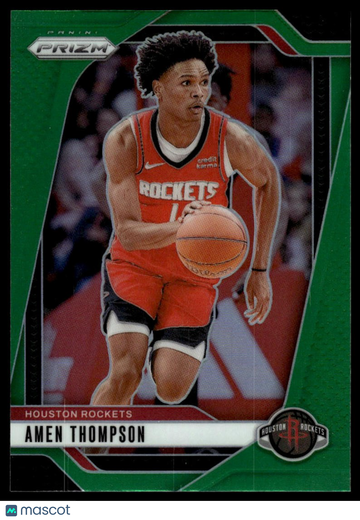 2024-25 Panini Prizm Amen Thompson #118 Prizms Green Wave
