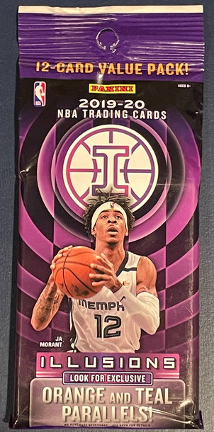 (1) 2019-20 Panini Illusions BASKETBALL Fat Pack 12 cards