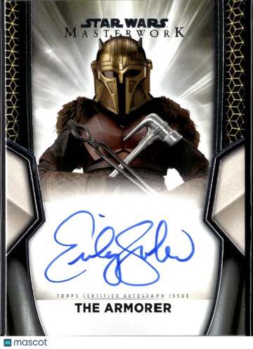 2020 Topps Star Wars Masterwork Emily Swallow Certified Autograph Issue #A-ES