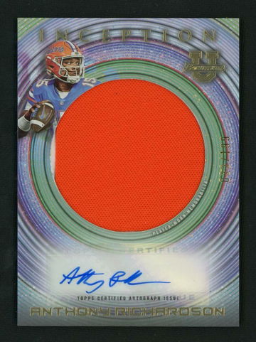 2022/23 Bowman U Inception Jumbo Relic Anthony Richardson #IAJR-AR Auto /99