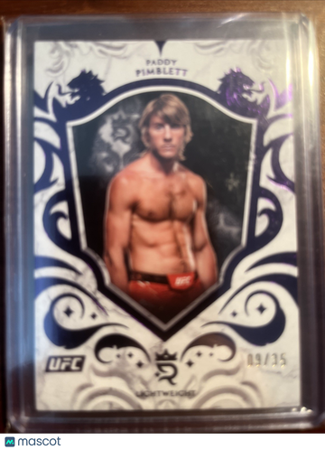 2025 Paddy Pimblett #86 Purple Short Print Parallel/Variety Base Set