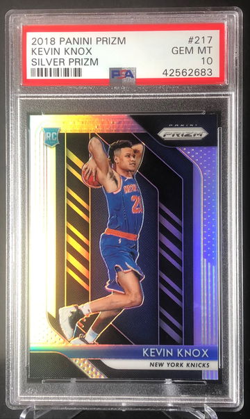 2018 Panini Prizm Silver Kevin Knox PSA 10