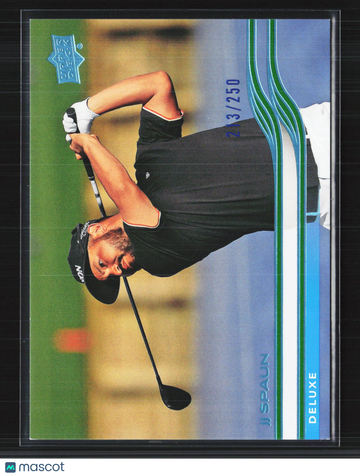 2026 Upper Deck Golf Deluxe JJ Spaun #34 /250