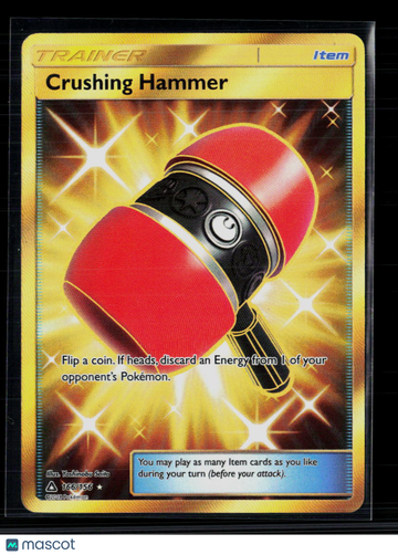 2018 Ultra Prism Crushing Hammer Holo Secret Rare SR UR #166/156