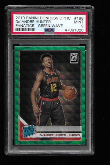 2019 OPTIC FANACTICS DeANDRE HUNTER GEREEN