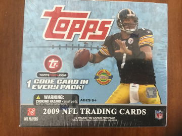 2009 Topps Jumbo Football hobby box