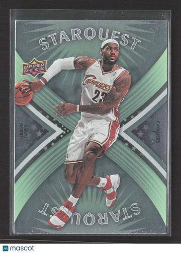 2008 Upper Deck First Edition Starquest LeBron James #SQ-17 Green