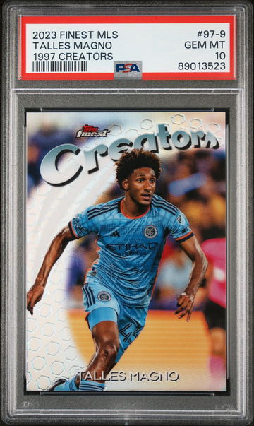 2023 TOPPS TALLES MAGNO FINEST MLS 1997 FINEST CREATORS #97-9 PSA 10