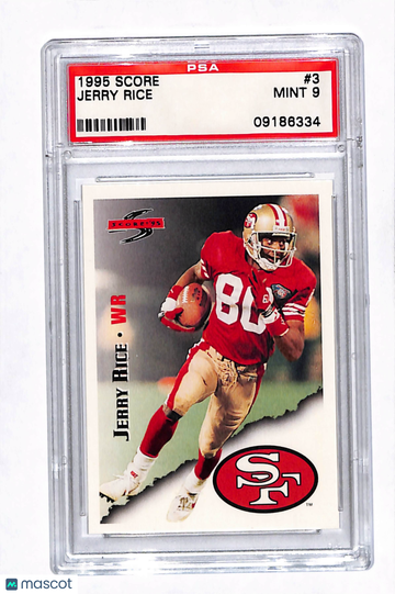 1995 Score Jerry Rice #3 PSA 9