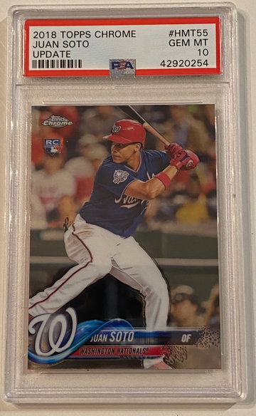 2018 Chrome Update Juan Soto