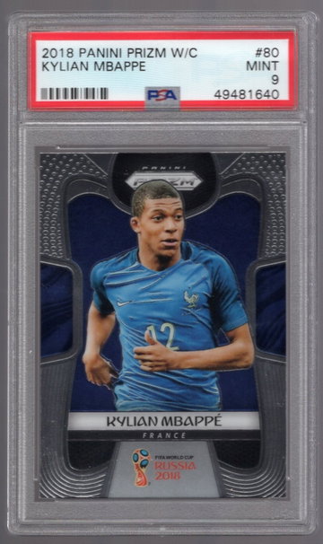 Kylian Mbappe 2018 Panini World Cup Prizm 