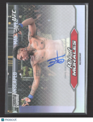 2025 Topps Stadium Club Chrome UFC Michael Morales #CAS-MMO