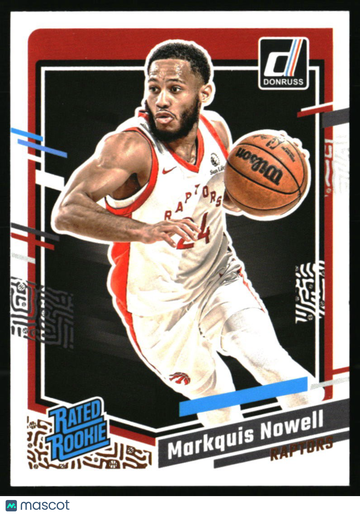 2023-24 Donruss Markquis Nowell #238 RC Toronto Raptors