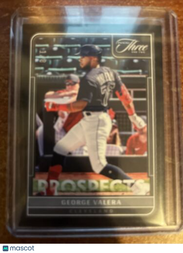 2022 Panini Three and Two - Prospects George Valera #P-14