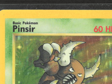 1999 Jungle Pinsir Holo Rare #9/64