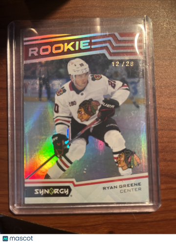 2025-26 Upper Deck Sam Rinzel Ryan Greene Ryan Green #SR-32 Synergy Short Print Rookie