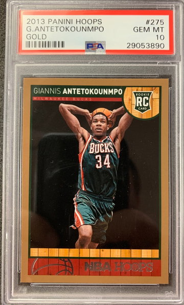 GIANNIS ANTETOKOUNMPO- GOLD ROOKIE