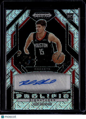 2025 Panini Prizm Black Prolific Signatures Reed Sheppard #PS-REE Silver /25 RC