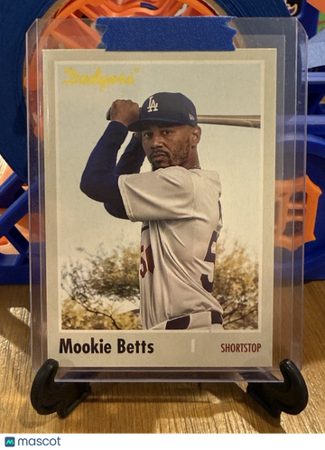 2024 Topps Archives Mookie Betts #111 Image Variations Short Print Parallel/Variety Insert Topps