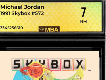 1991 Skybox Michael Jordan #572 MBA 7