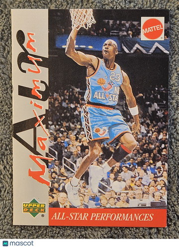 1999 Upper Deck Mattel Maximum Air All-Star Performances Michael Jordan