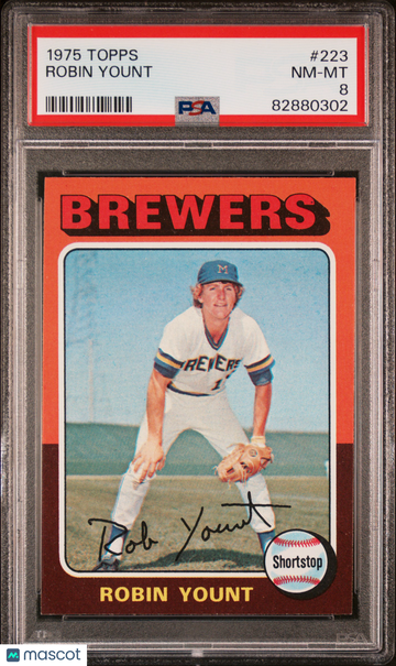1975 Topps Robin Yount #223 PSA 8