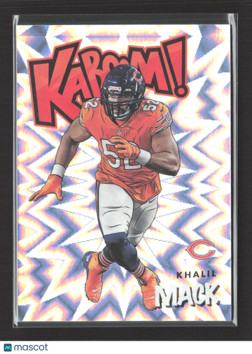 2021 Panini Absolute Kaboom! K5 Khalil Mack Chicago Bears NFL Football Card