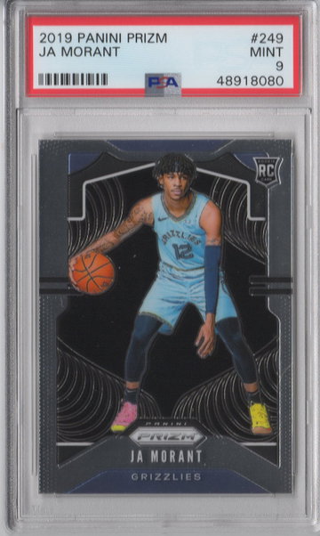 2019 Prizm Ja Morant PSA 9