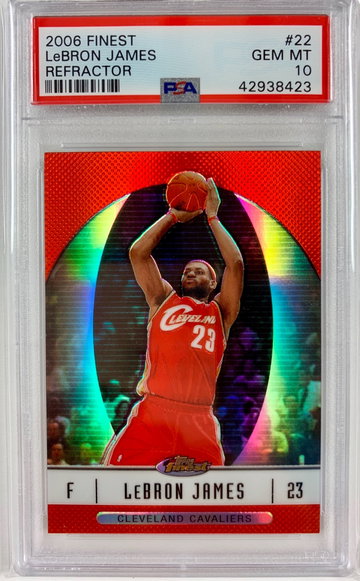 Topps Finest Lebron James Refractor