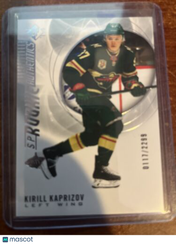 2020-21 SP Retail - [Base] Kirill Kaprizov #129 Rookie