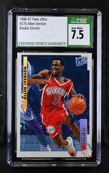 1996 FLEER ULTRA ALLEN IVERSON 
