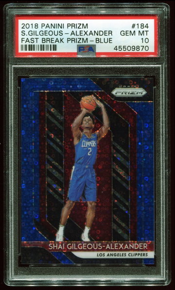 shai gilgeous alexander Blue /175