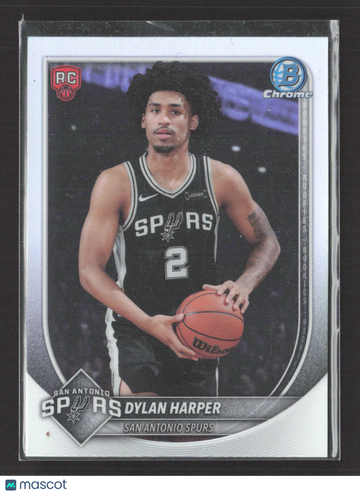 2025 Bowman Chrome University Dylan Harper #BRR-2 /27 RC.