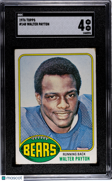 1976 Topps Walter Payton #148 SGC 4