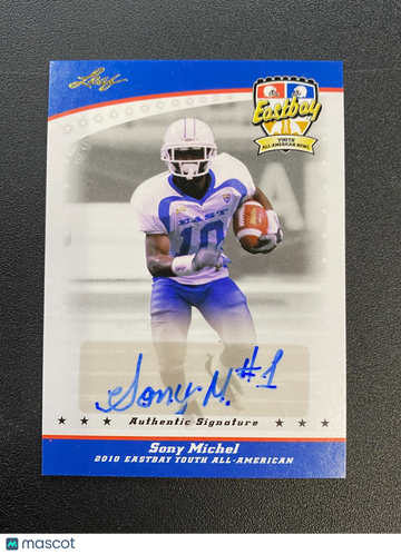 2011 Leaf Sony Michel