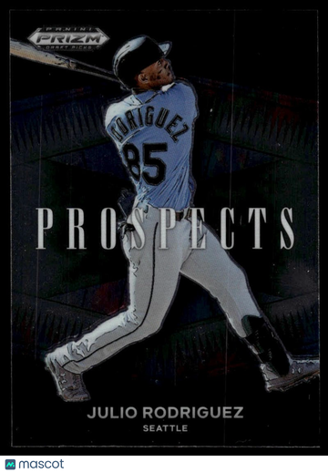 2021 Panini Prizm Draft Picks Julio Rodriguez #P-JR Prospects