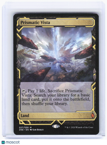 Zendikar Rising Expeditions Prismatic Vista Non-Foil Mythic #27