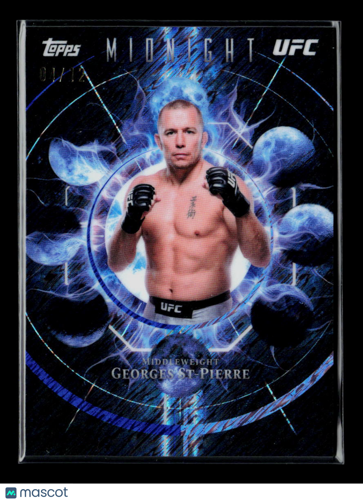 2026 Topps Midnight UFC Lunar Apex Georges St-Pierre #LA-6 | MySlabs