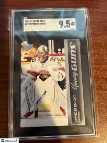 2021 Upper Deck Spencer Knight SGC 9.5