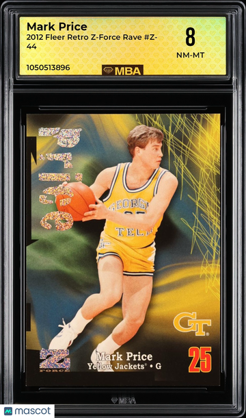 2012 Fleer Retro Z-Force Rave Mark Price #Z-44 MBA 8